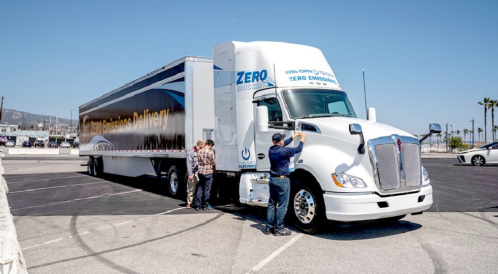Zero emission trucks are on their way