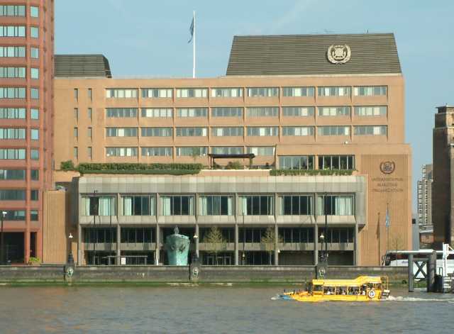 IMO's HQ on the banks of the River Thames in London