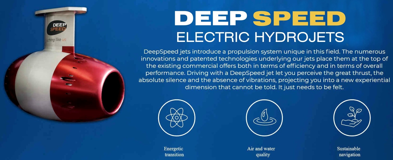 Deep Speed electric hydrojets 